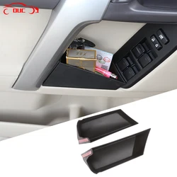 2x Car Front Inner Door Armrest Storage Box Organizer Container Holder Tray For Toyota Land Cruiser Prado FJ150 150 2018-2019