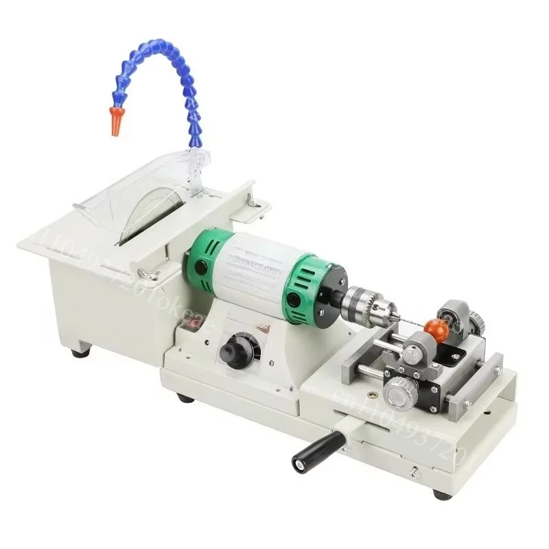 Multifunctional Jade Bench Grinder Carving Polishing Cutting Machine Mini Bead Drilling Machine for Pearl and Wood