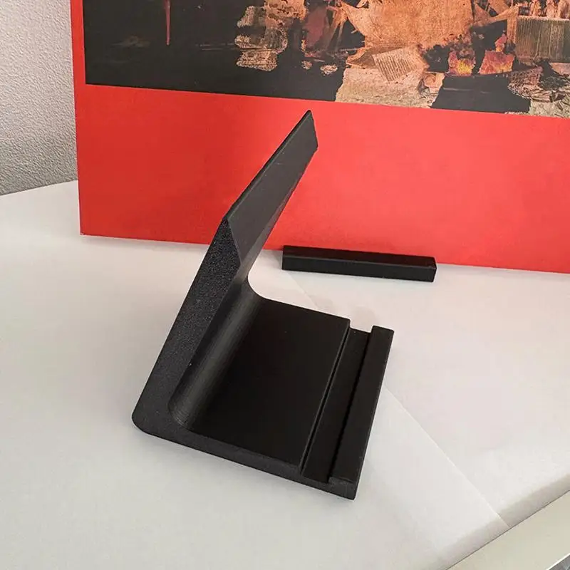 New Desktop Vinyl Record Stand Record Player Holder Minimalist Display Rack Ideal For Office And Home Living Room Display