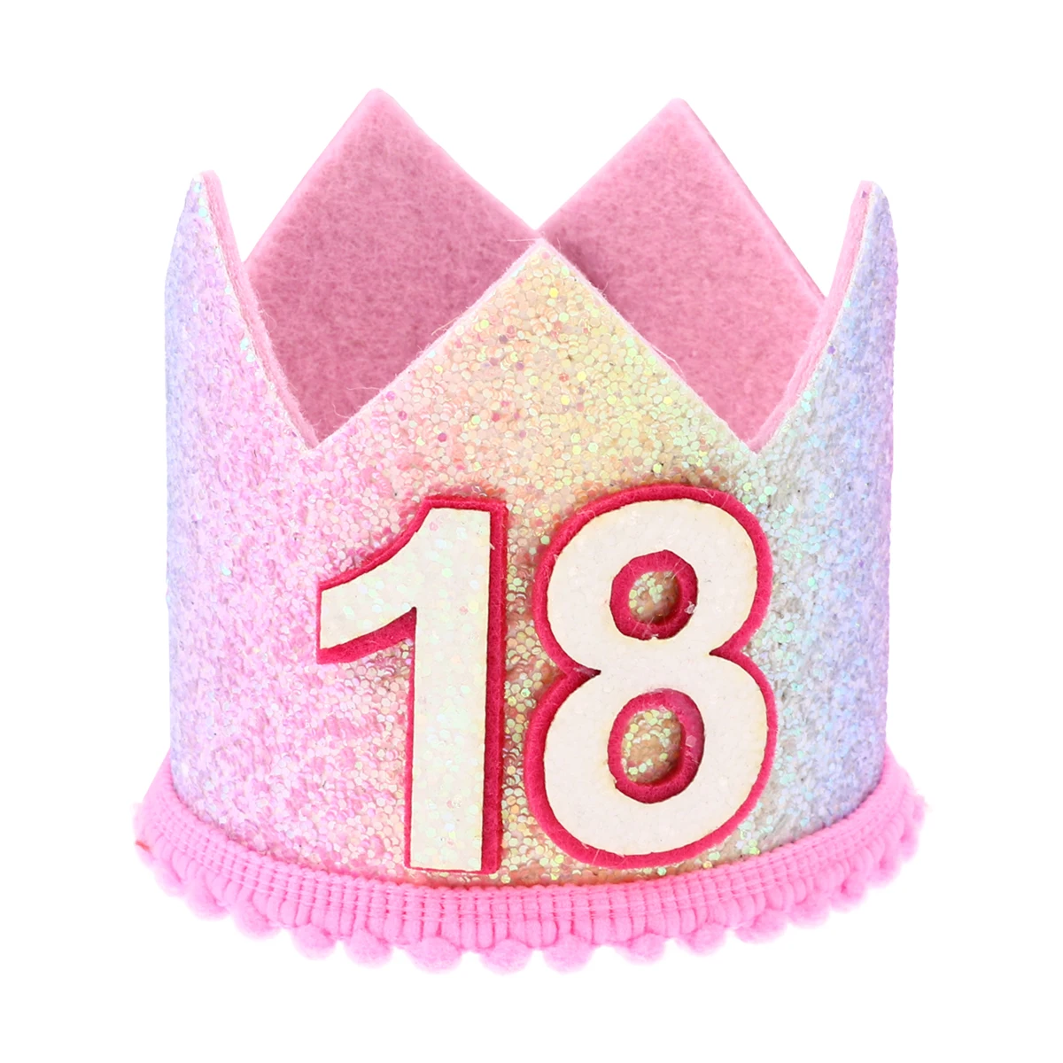 

Rainbow Birthday Hats Gradient Crown Party Accessories Kids Gifts Decorations Charm Outstanding Atmosphere Fun