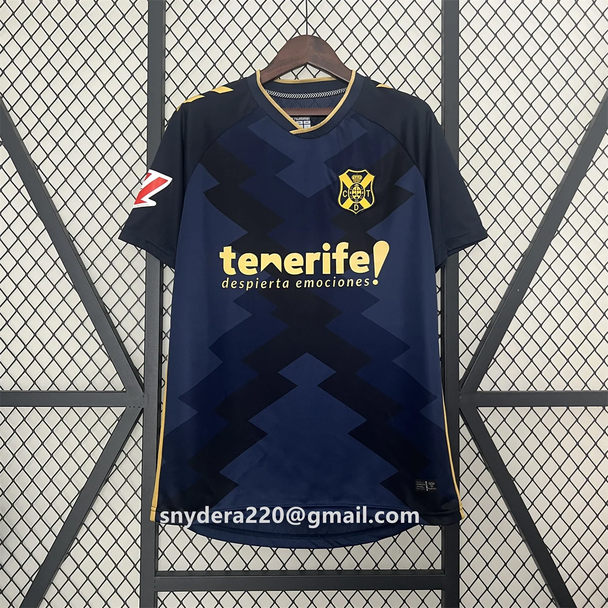 

Мужская быстросохнущая одежда Tenerife Away, 2024/25, тренировочные футболки CD