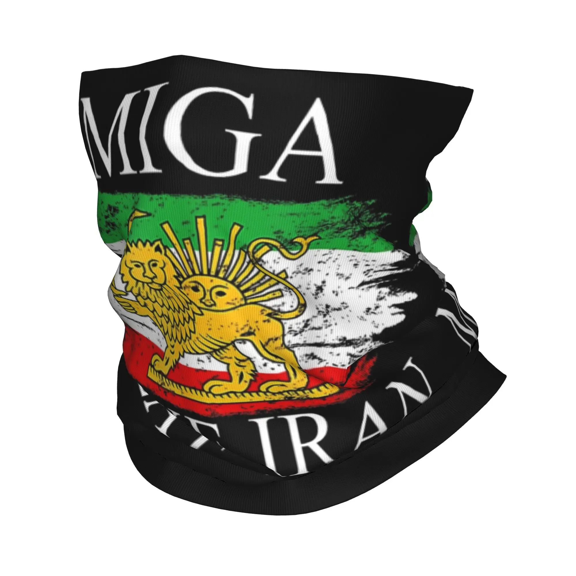 

Бандана-шарф MIGA Accessories: Волшебный теплый ветрозащитный головной убор для мужчин и женщин, для рыбалки и активного отдыха.