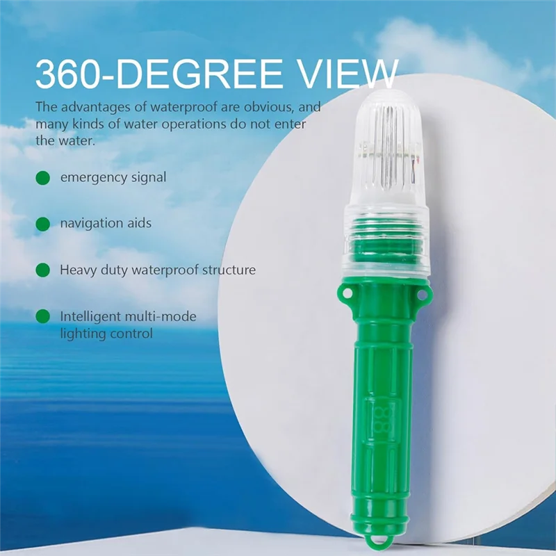 

ABBP-3Pcs Boat Flares, Marine Led Flares, Waterproof Boat Safety Kit Emergency Signals For Fishing Boat, Buoys
