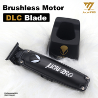 JUCAI JP-02 Trimmer for Men DLC Blade T-Blade 7200RPM Brushless Motor with Base Charger Hair Trimmer Machine Finishing Machine