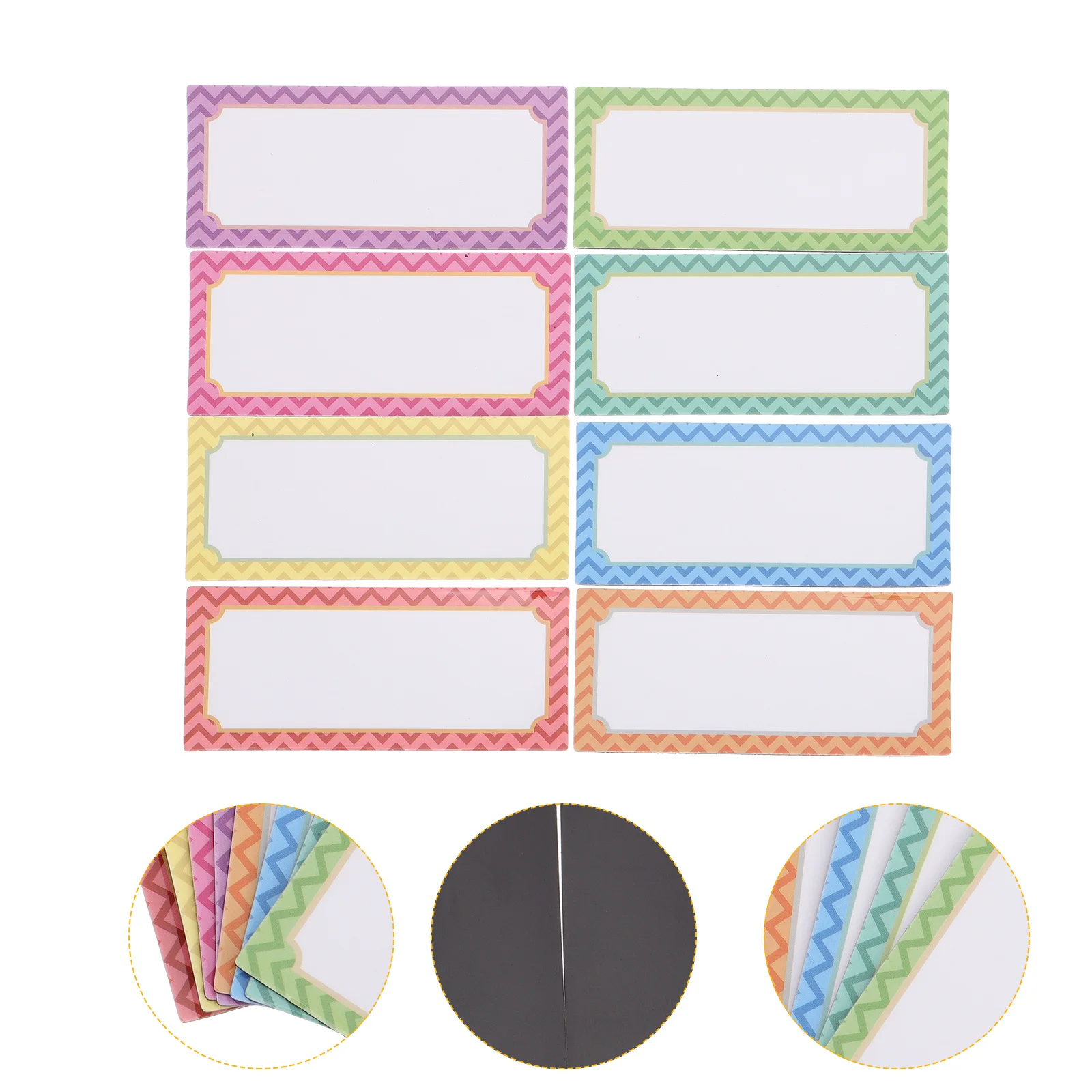 

16Pcs Magnetic Dry Erase Labels Reusable Fridge Notepad Set Adhesion for Kitchen Home Decoration Organizer