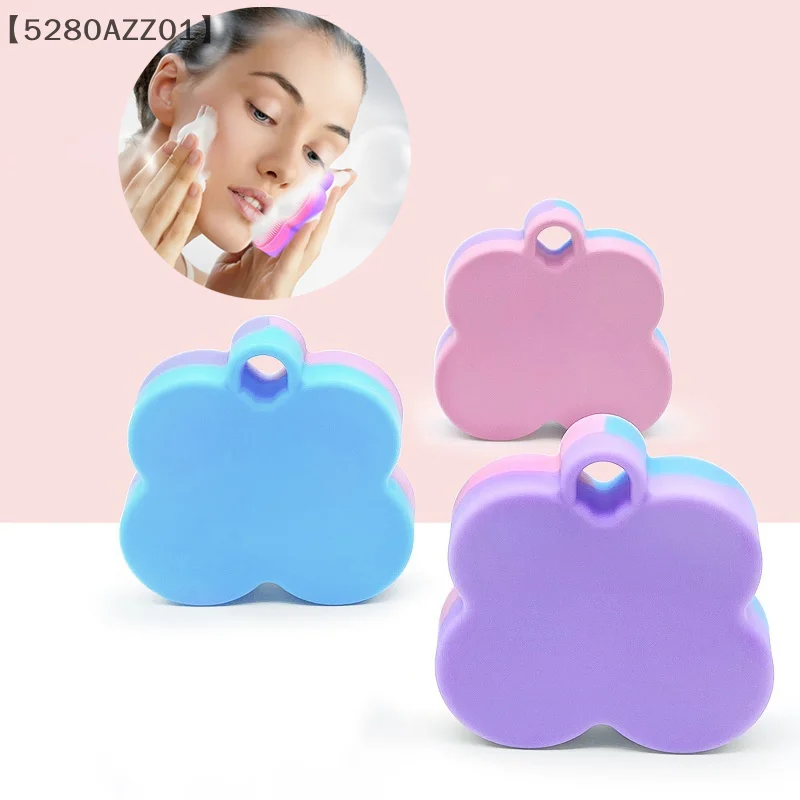 Silicone Face Cleansing Brush Facial Deep Pore Skin Care Scrub Cleanser Tool New Mini Beauty Soft Deep Cleansing Exfoliator