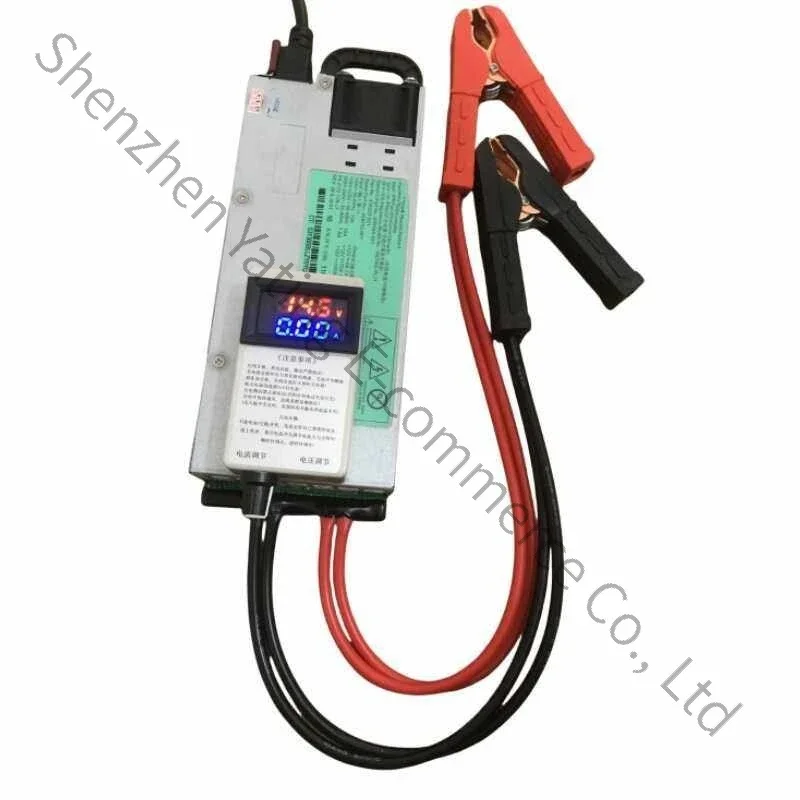 100A Lithium iron phosphate charger ternary lithium lead acid battery RV charging current and voltage adjustable
