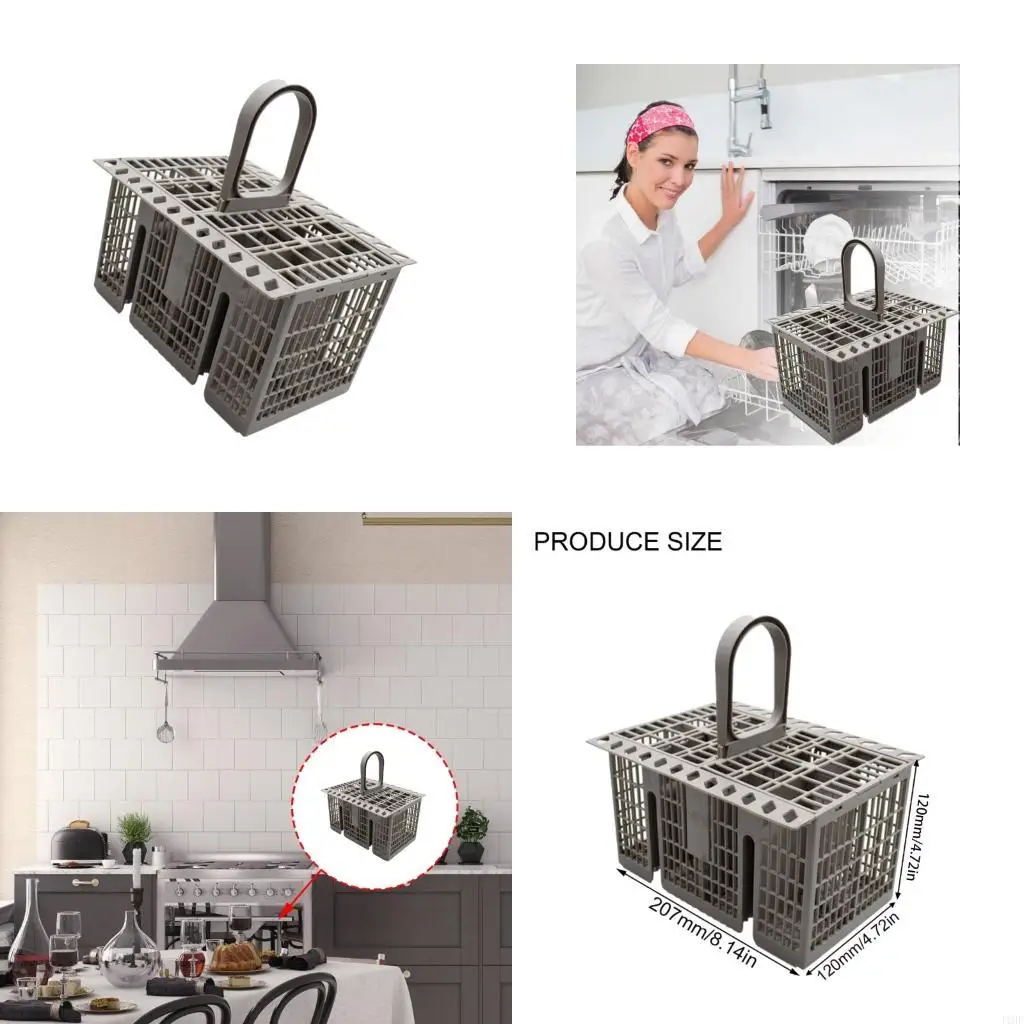 J1HF Space Saving Design Cutlery Perfect for Enhancing Cleaning Efficiency