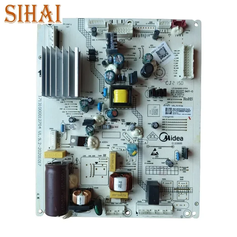 جديد لثلاجة ميديا لوحة الكمبيوتر BCD-260WTPZM 17131000014207   لوحة تحكم لوحة إمداد الطاقة