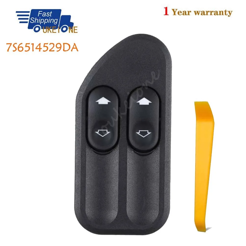 

7S6514529DA Для Ford Ranger Fiesta Ecosport 2004-2008: Электрический переключатель стеклоподъемника, кнопка управления, регулятор, автозапчасти