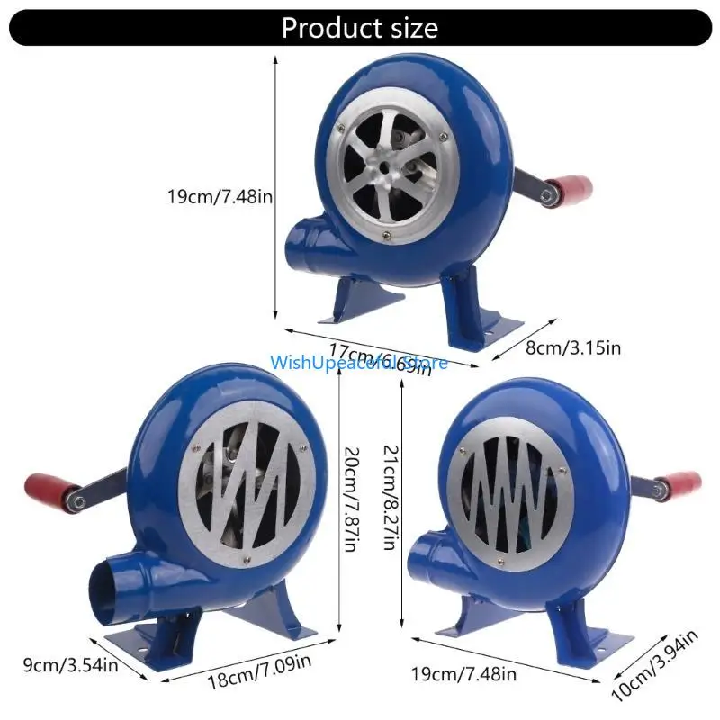 34YA المحمولة دليل شواء مروحة منفاخ 150 واط 120 واط 80 واط كبيرة تدفق الهواء مروحة للتخييم نزهة رحلة شواء