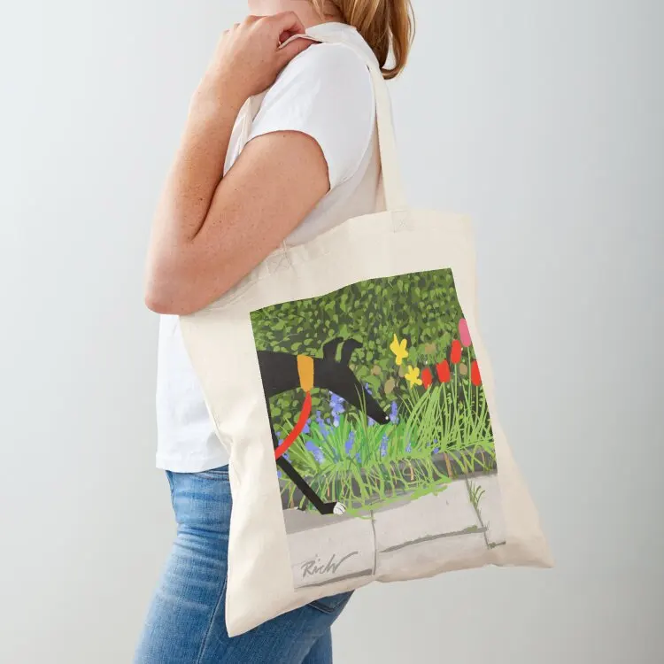 

Flower Inspection Hound Tote Bag cloth bag woman Gift bag personalized tote Shopping bags