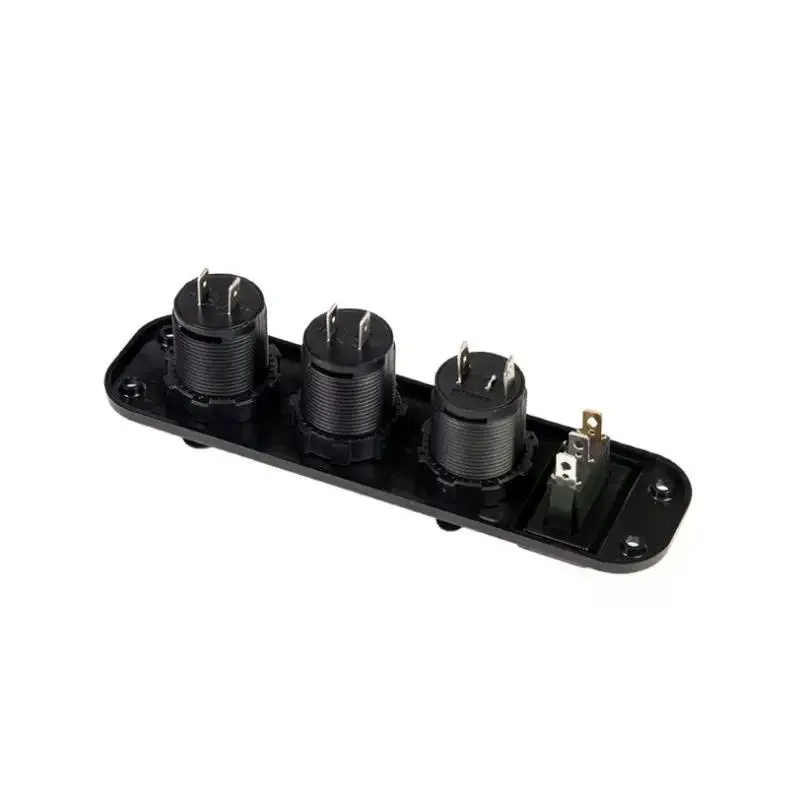 Power Up Devices Anywhere! Waterproof Car USB Socket Panel With Dual Charger & Voltmeter, Perfect For Marine & RVs
