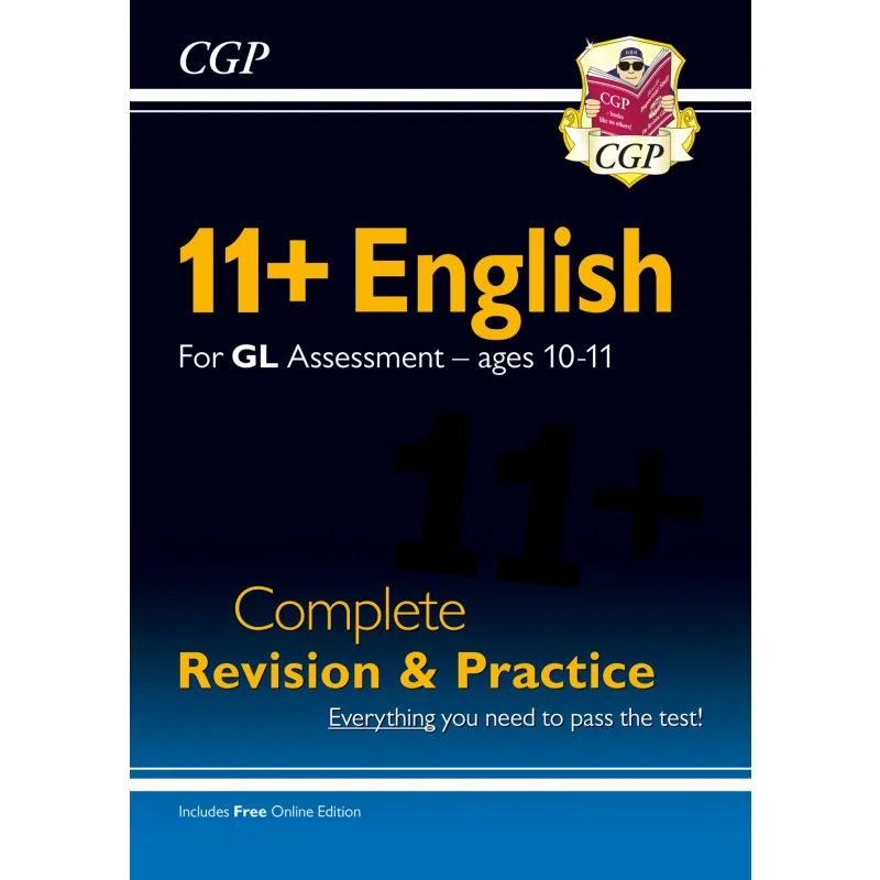 

11 GL, английское полное разрешение и практика в возрасте 1011 года с онлайн-выдеями, книги CGP 9781789085990