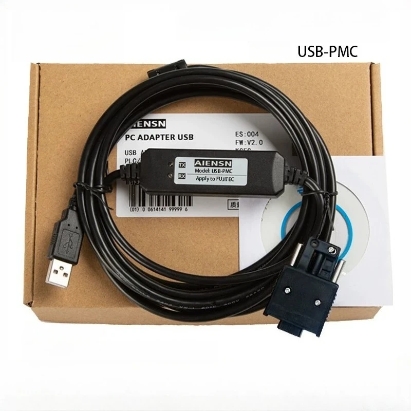 USB-PMC Suitable for FUJITEC Elevator Debugging Cable PMC USB Data Download Connection Cable RS232-PMC 3M