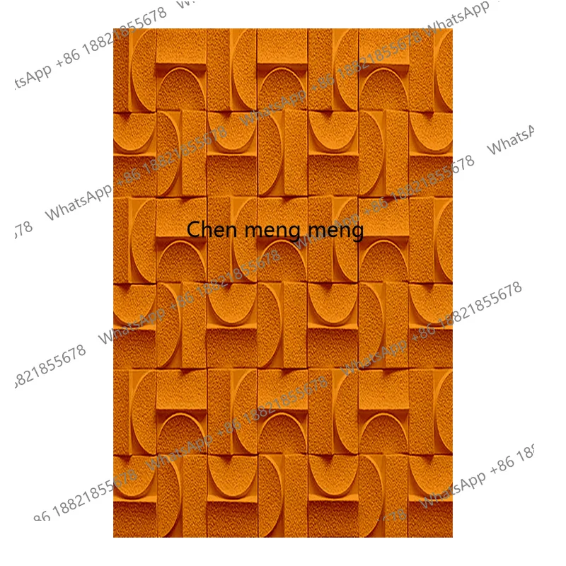 

Living room sofa background wall hanging three-dimensional wood carving mural art bedroom bedside painting