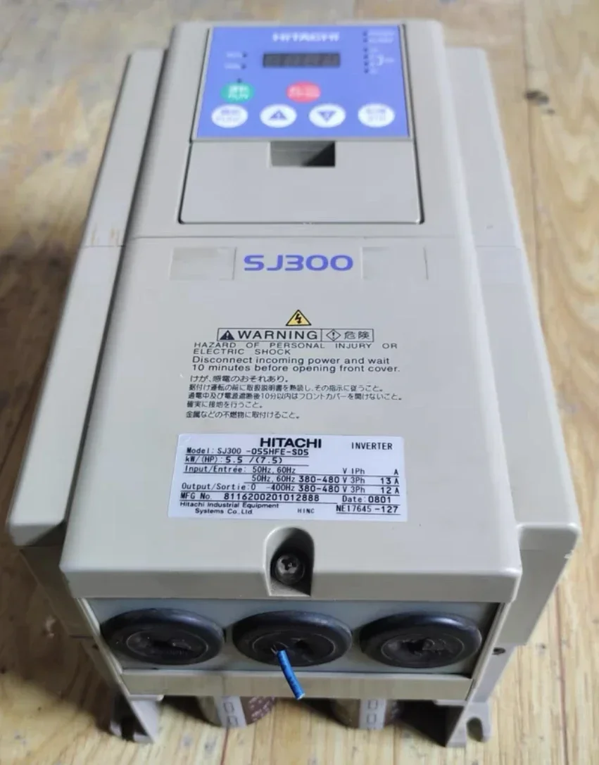 Used inverter sj300-055hfe-sd5  5.5 kw 380V