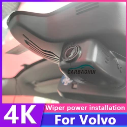 Plug and play Dash Cam For Volvo XC40 XC60 XC90 S60 S60L V60 S90 V90 V40 S80 S80L XC70 C40 Polestar 2 4K Dashcam,Car Dvr Camera