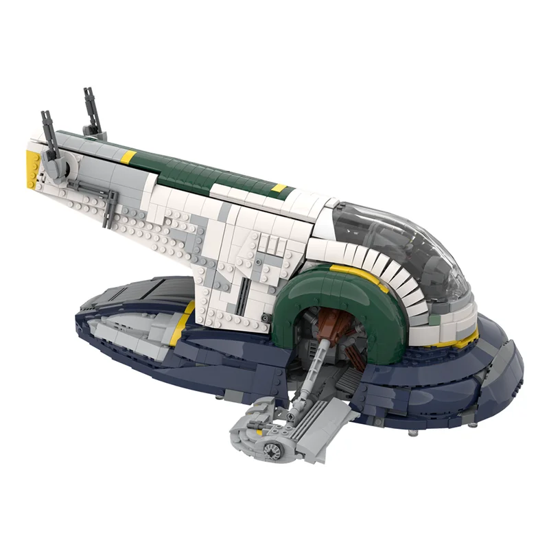 3035PCS famous spacebattle Movie Jango Slaved 1 space ship model DIY creative ideas Toy Assembly Puzzle birthday Christmas Gift