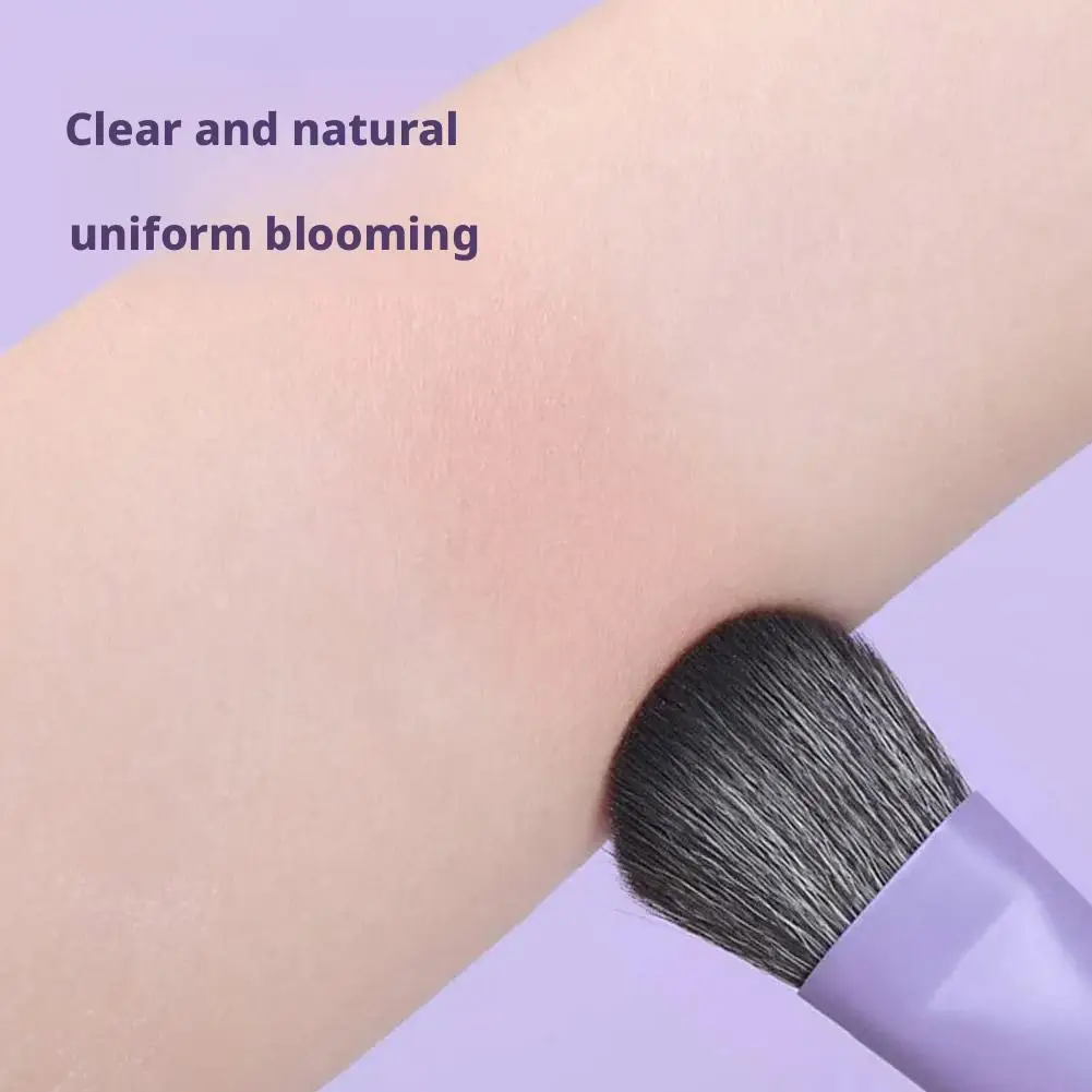 Pincel de blush inclinado pincéis de maquiagem profissional contorno fundação pó sombra corretivo cosméticos ferramenta pincel de sombra