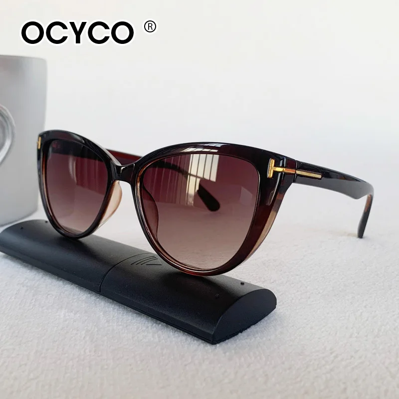  الرجعية القط العين المرأة النظارات الشمسية الرجال موضة خمر نظارات شمسية مربعة UV400 العصرية الشارع التصوير نظارات Oculos دي سول #6