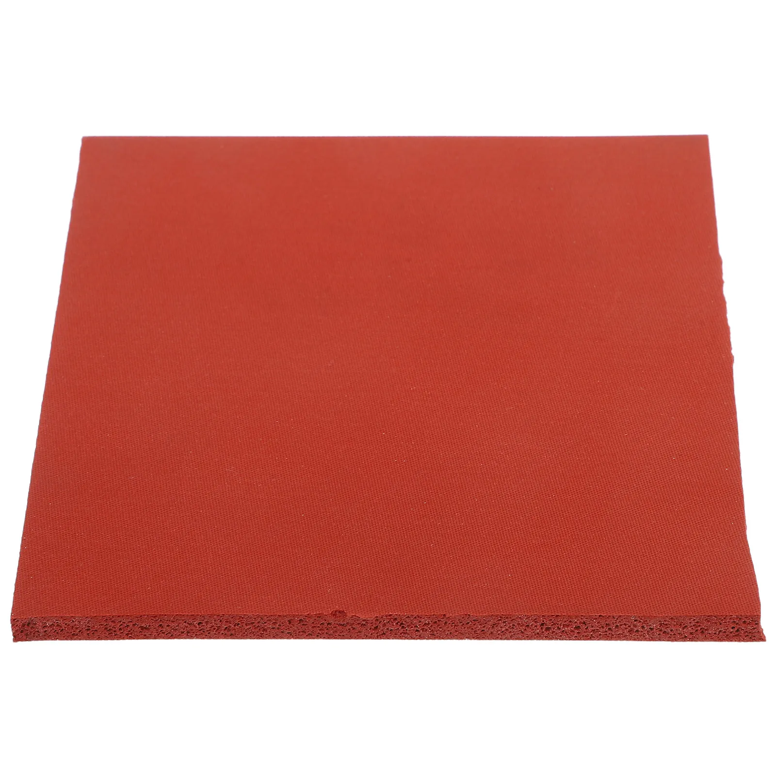 Heat Press Mat Silicone 10x10x0.8cm Bubble-Free Flat Surface Thermal Insulation Pad for Apparel Accessories Crafting Ironing