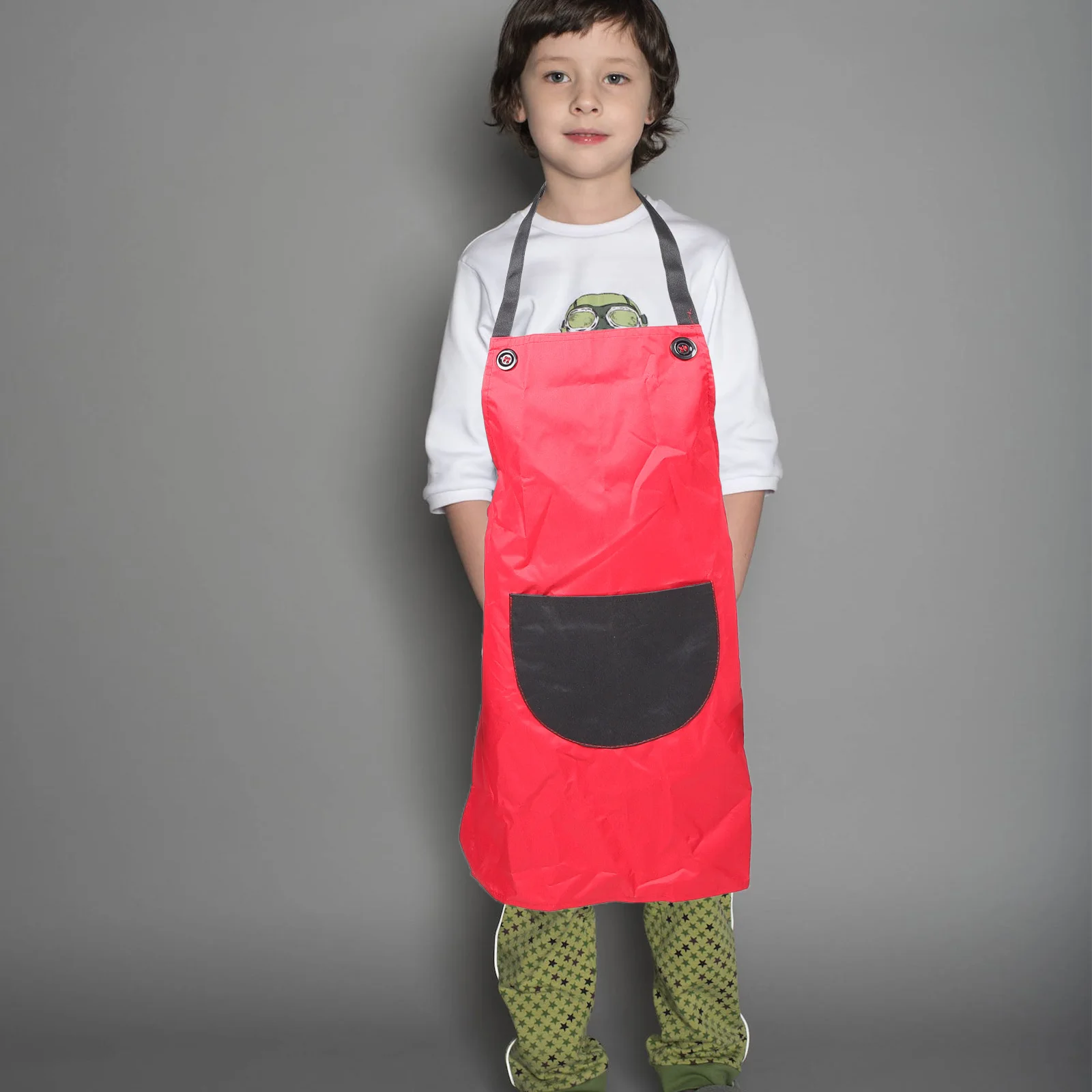 

Painting Clothes Apron with Aprons Water Proof Red Artist