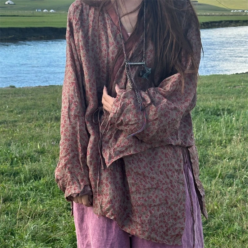 

Женская куртка рами, лето-осень, винтажное пальто нестандартной формы в стиле бохо, повседневное многослойное пальто для путешествий, офиса, подарка, уютный шикарный стиль