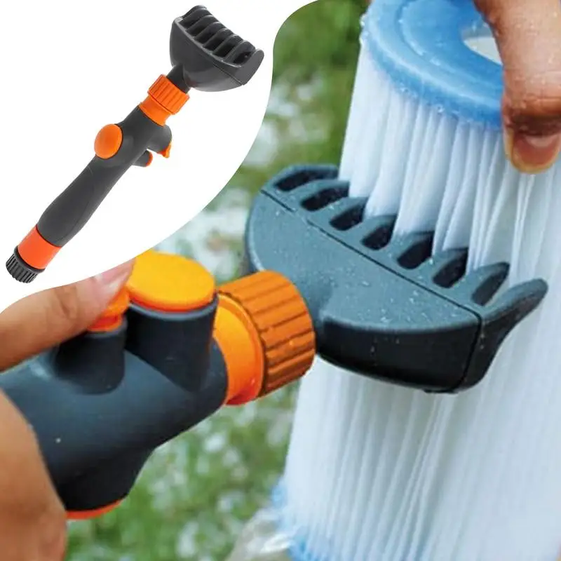 

Pool Filter Cleaning Brush Swimming Pool Cartridge Filter Brush Pool Spa Filter Cartridge Cleaner Tool Removes Debris & Dirt