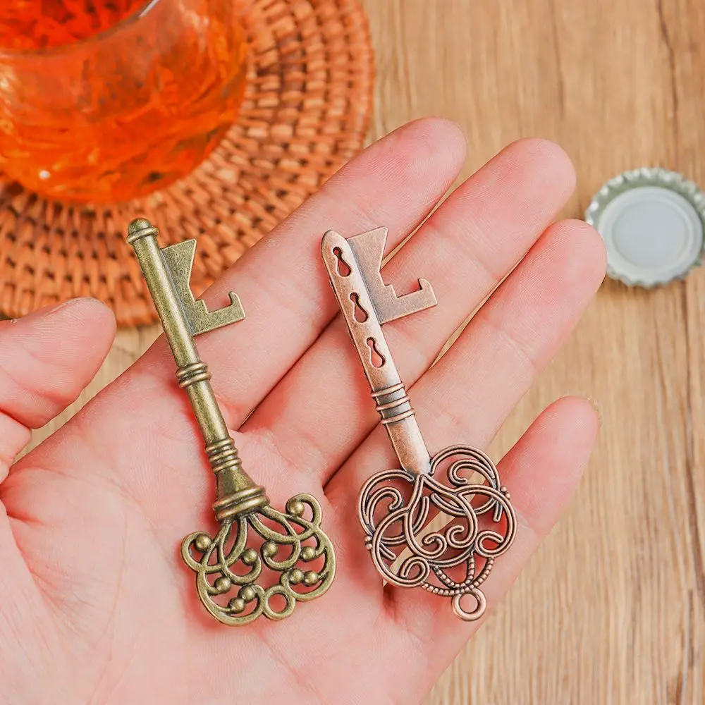 New Vintage Party Favor Supplies Beer Opener Wedding Decor Key Bottle Opener Wine Keychain Souvenir