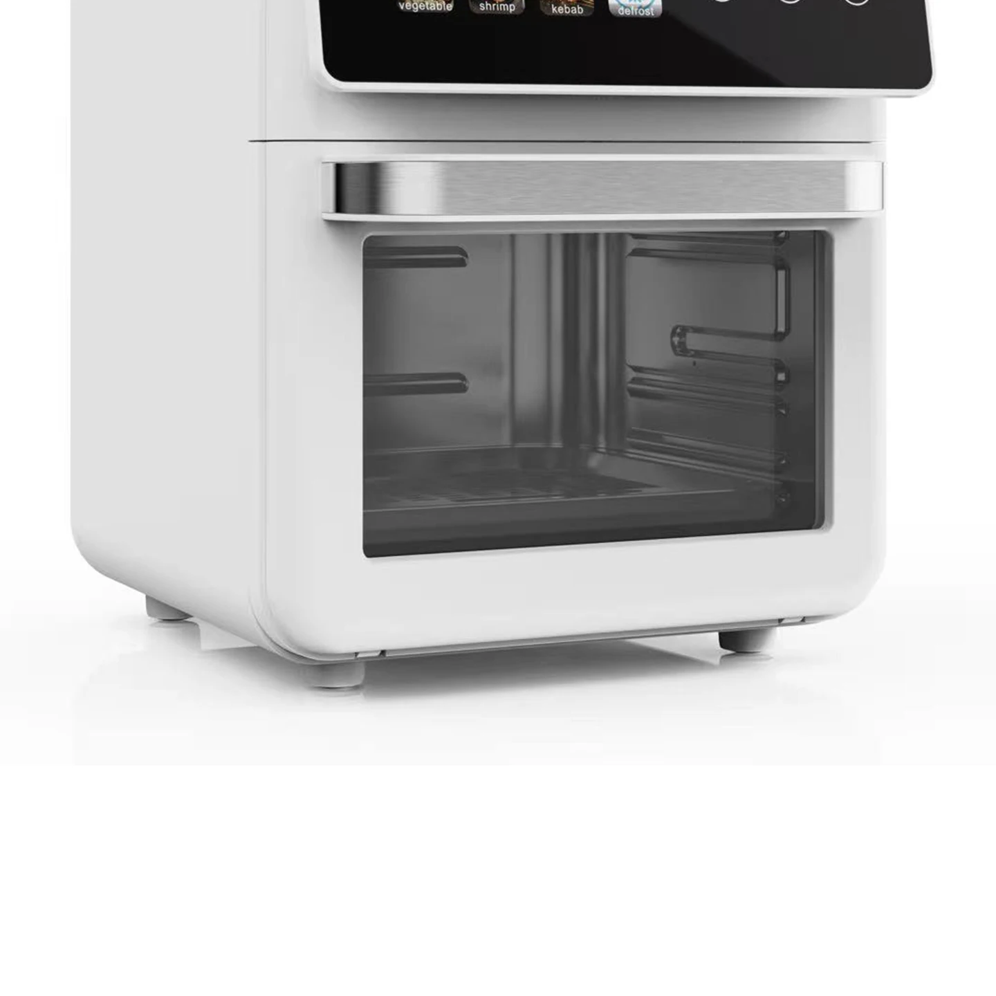 Air Oven Large Capacity 10l Visual Window High Quality Household Air Fryer Oil Free Baking Multifunctional White Electric Oven