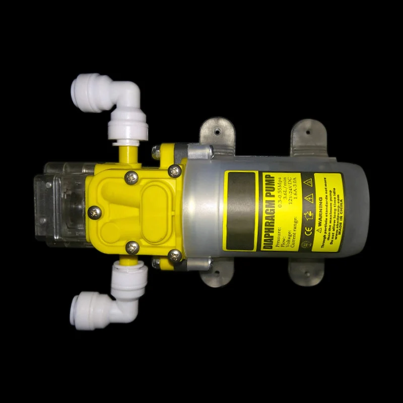 DC12V/24V 30W rolnicza elektryczna pompa natryskowa wodna mała wysokociśnieniowa pompa natryskowa samozasysająca pompa membranowa pestycyd