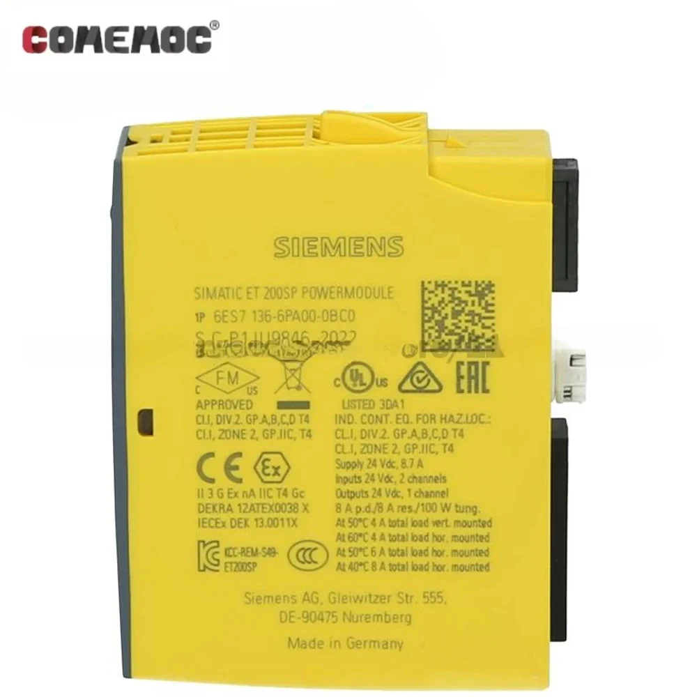 SIEMENS SIMATIC DP, POWER M. F-PM-E PPM PROFIsafe, for ET 24 V DC Safe Shutdown 200SP 6ES7136-6PA00-0BC0, 6ES71366PA000BC0