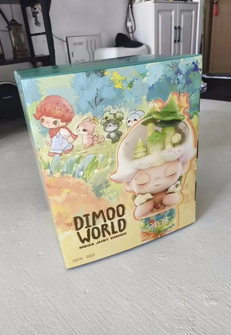 POP MART MEGA JUST DIMOO 400% Anime Figure 'Chasing Dreams in the Wild' Official Blind Box Collectible Decor Gift