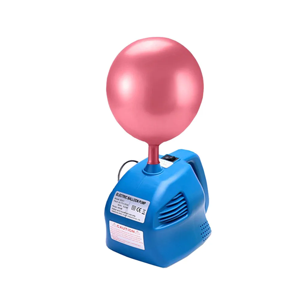 

500W Electric Balloon Pump AC Portable Single Nozzle Electric Air Balloon Pump Inflator Blower Machine for Party Decorations