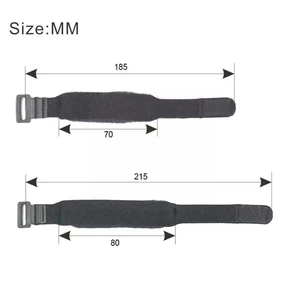 Miwayer cordas de traste de guitarra mudo amortecedor de ruído mudo envolve fita de feixe de guitarra preta para guitarras, baixo e ukulele 6 principais vendas frisos para violão - №1