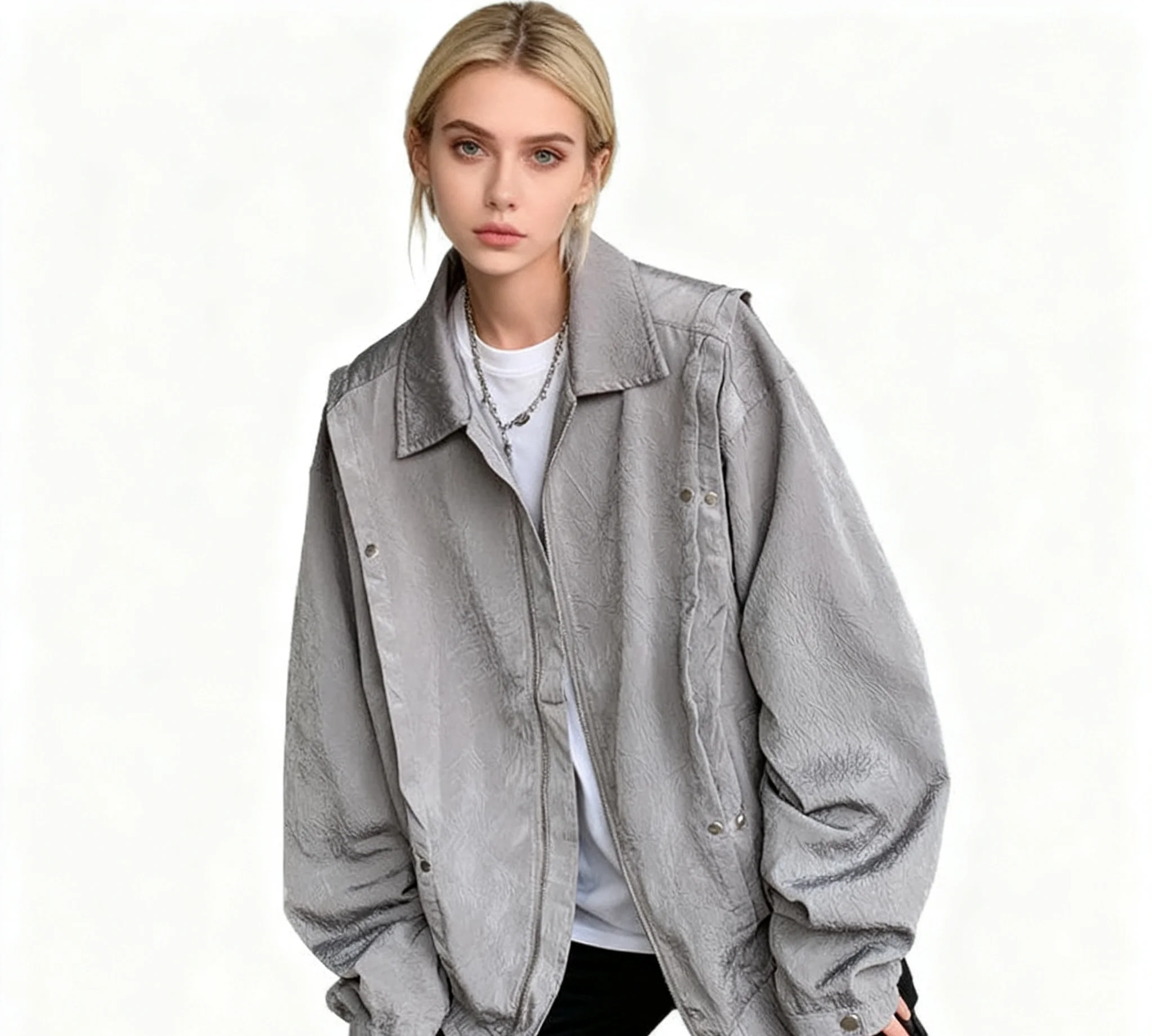 

Biker Jackets Womens Jacket Zipper Spring Polyester Reflective High-Performance Upgraded Advanced Performance Urban Ins