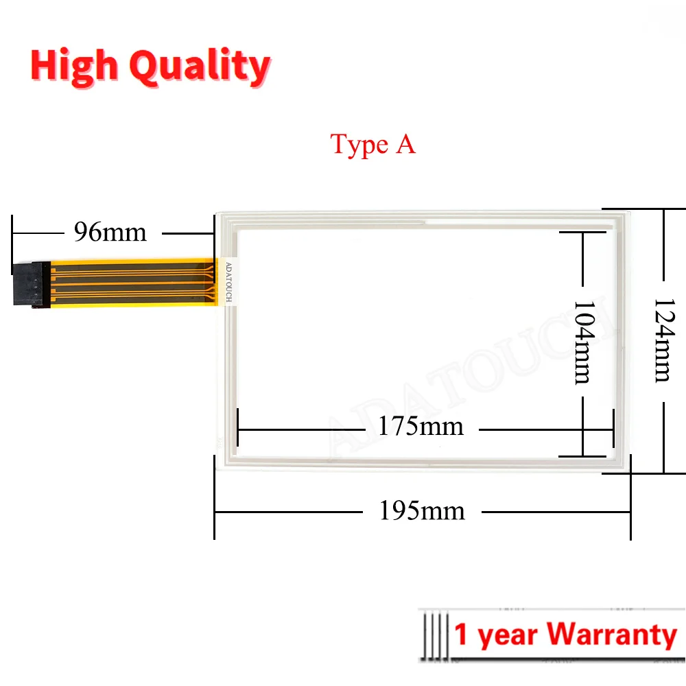 Touch Screen Glass Panel Digitizer for Trimble agriculture FM750 and case IH FM-750 CFX750 Trimble 750 FM / CFX Touch Screen