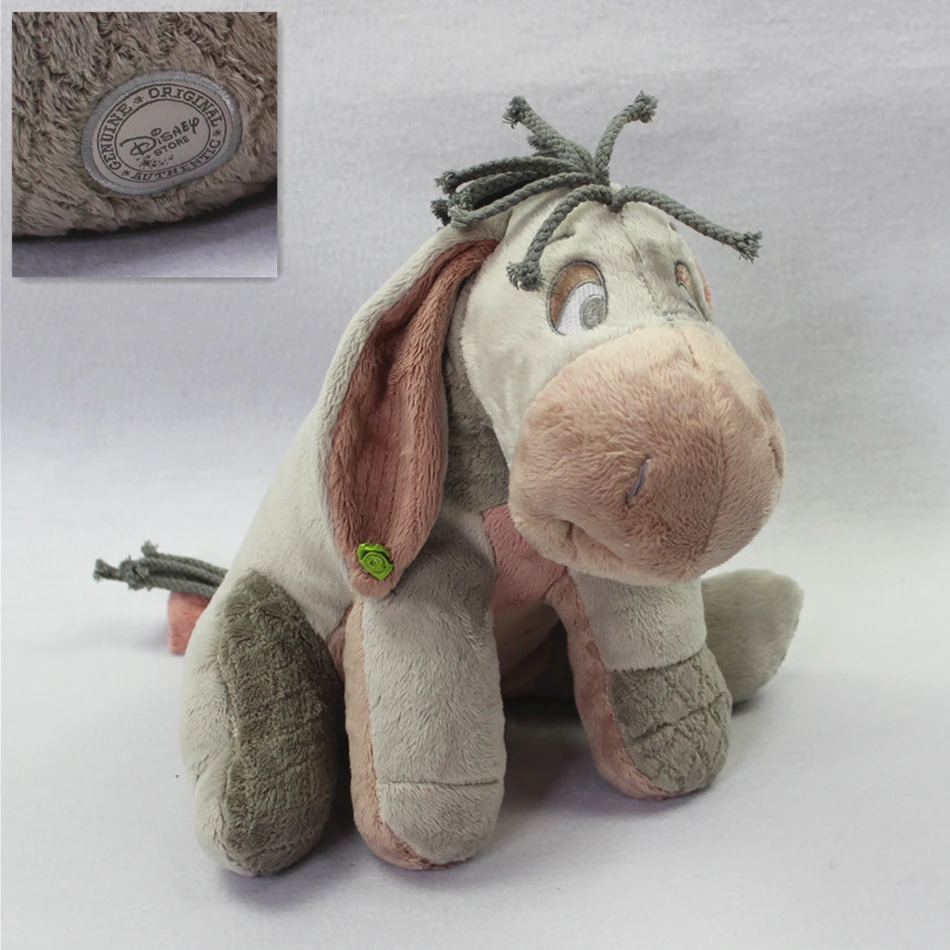 

30cm Gray Eeyore Donkey Stuff Animal Cute Soft Plush Toy Doll Birthday Children Gift Collection