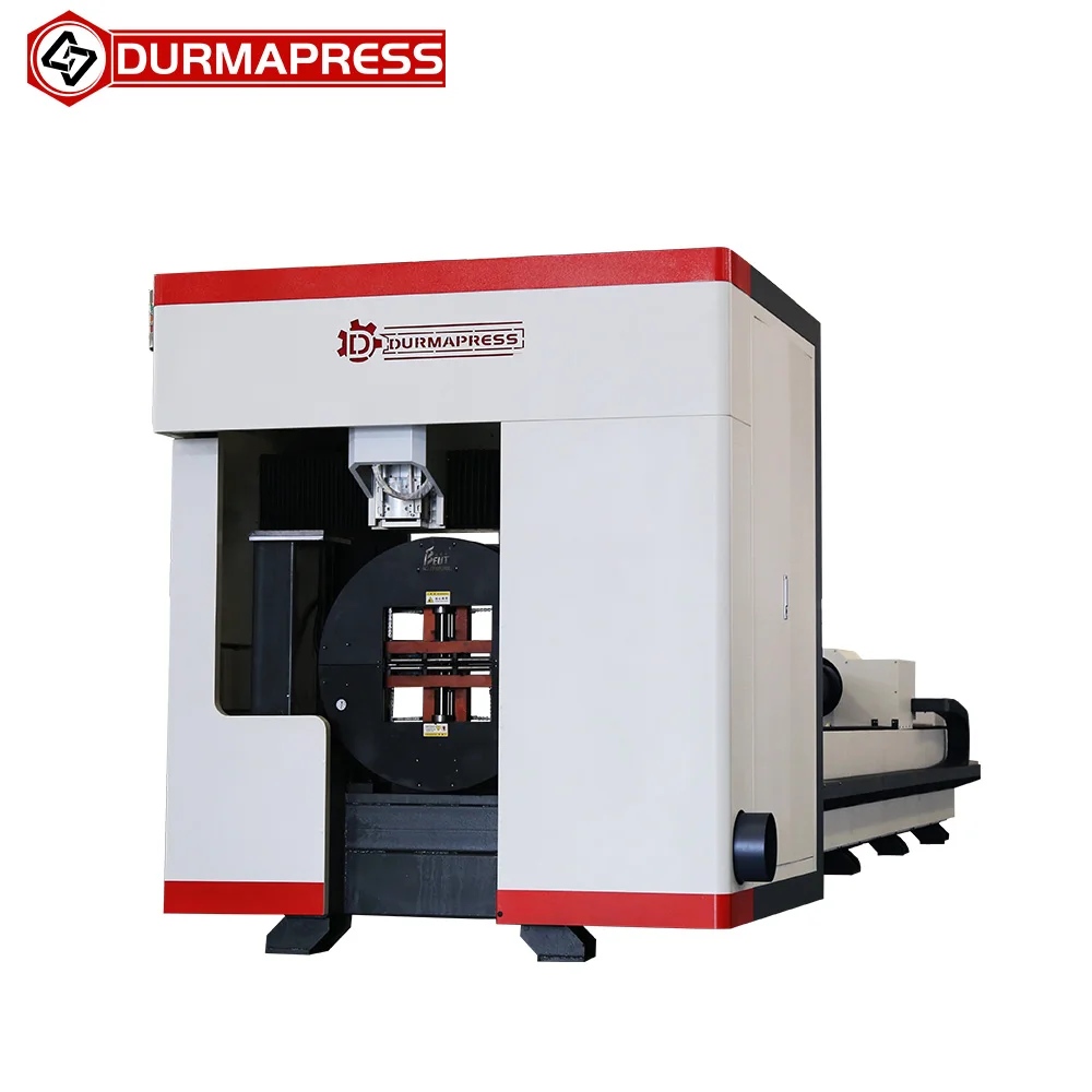 DP-2025 NEW High Precision Fiber Laser Cutting Machine For Metal Tube Pipe Laser Cutting Machine Raycus IPG