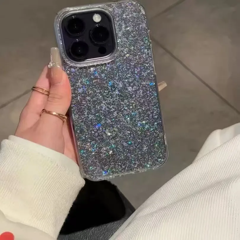 حافظة هاتف لامعة جديدة لهاتف iPhone - غطاء حماية ممتاز لجهازك ينطبق على هاتف سلسلة iPhone