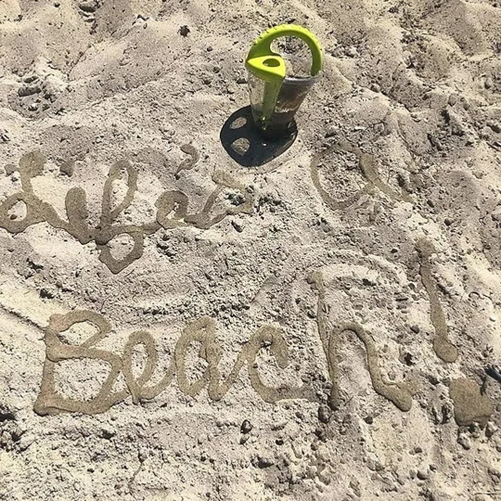Embudo de playa para niños, herramienta de construcción de castillo de arena, embudo para mezclar arena y agua, embudo para derrames de arena, juego de caja de arena al aire libre