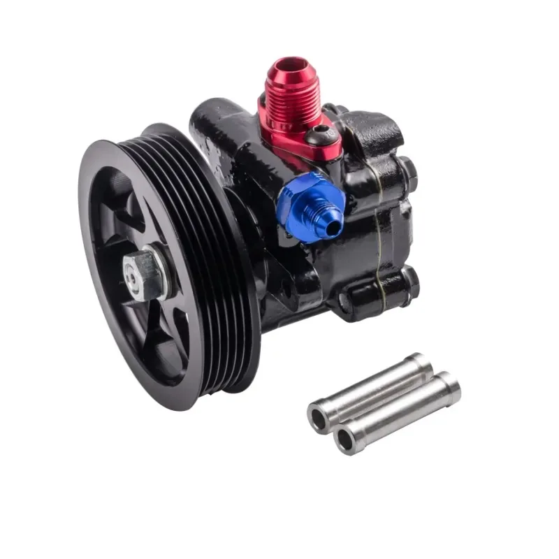 Hot Sale Power Steering Pump Race Car Cast Iron Serpentine Belt Aluminum Pulley 1250 PSI 13.5 CC Parts