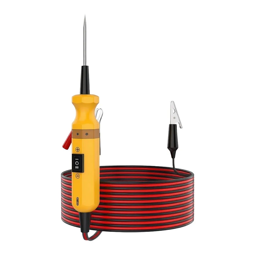 BT160 Vehicle Diagnostic Tester Polarity Indicator Open Circuit Detector Diode Tester Ground Assessment Tool Yellow ABS