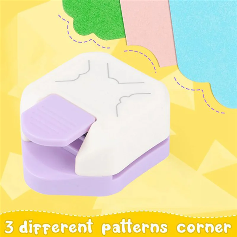 2PCS/SET Paper Cutter Punch 3 In 1 Corner Rounder Corner Punch Corner Cutter For DIY Photocards Business Card Making Durable
