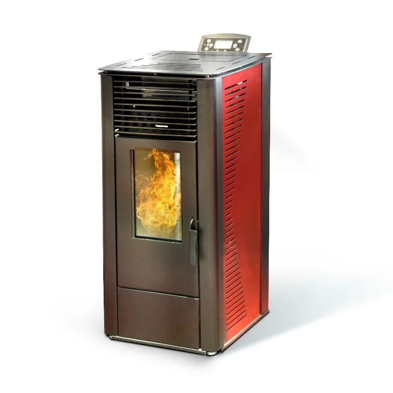 【Best-selling】Eco Design Pellet Stove with Cast Iron Chamber