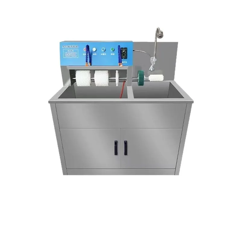 

Commercial shoe washing machine, multi-functional equipment for dry cleaners