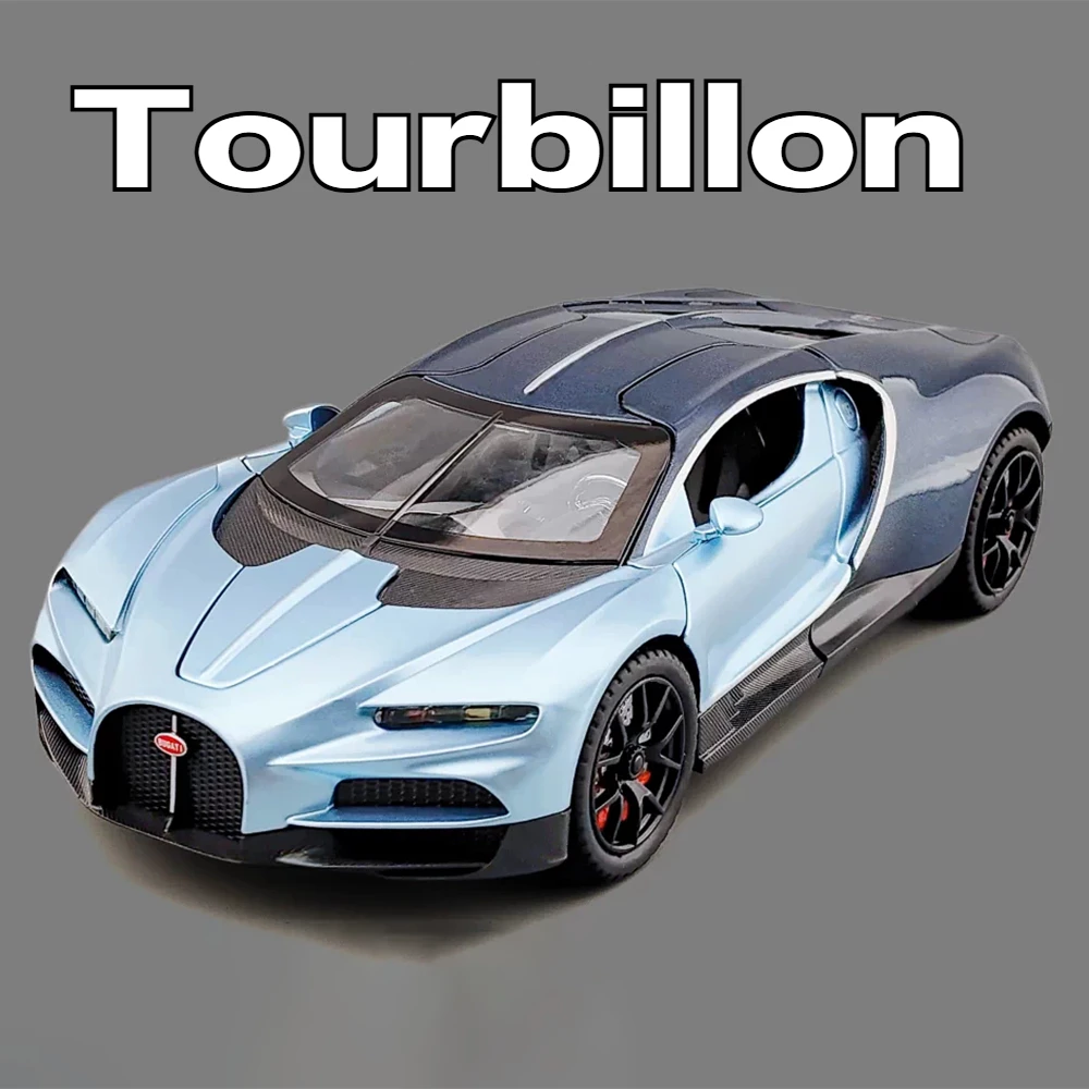 

1:24 Tourbillon Atlantic Car Model Toy Alloy Diecast Rubber Tire Sports Cars Models Miniature Toys Home Decor Decoration