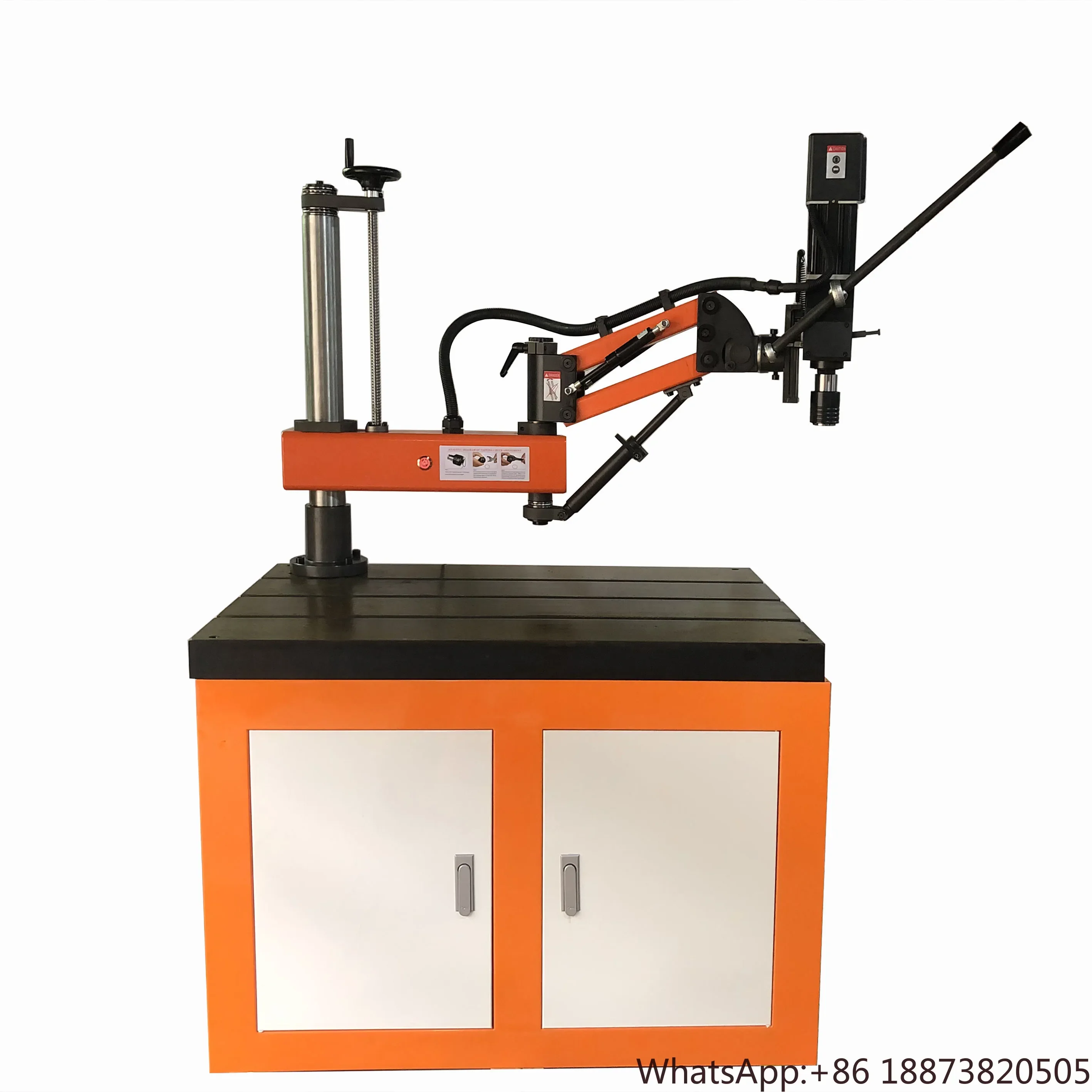 Flexible Screw and Servo Automatic Hot M16 M24 M36 Vertical Drilling Electric Tapping Machine M3-m16 M4-m24 Tapper