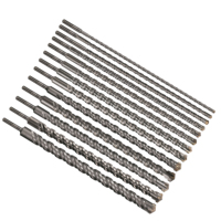 1Pc Concrete SDS Plus 8-30mm bit Cross Cutter head double auger Hammer 500mm Wall Brick Block Electric Hammer Masonry Bit